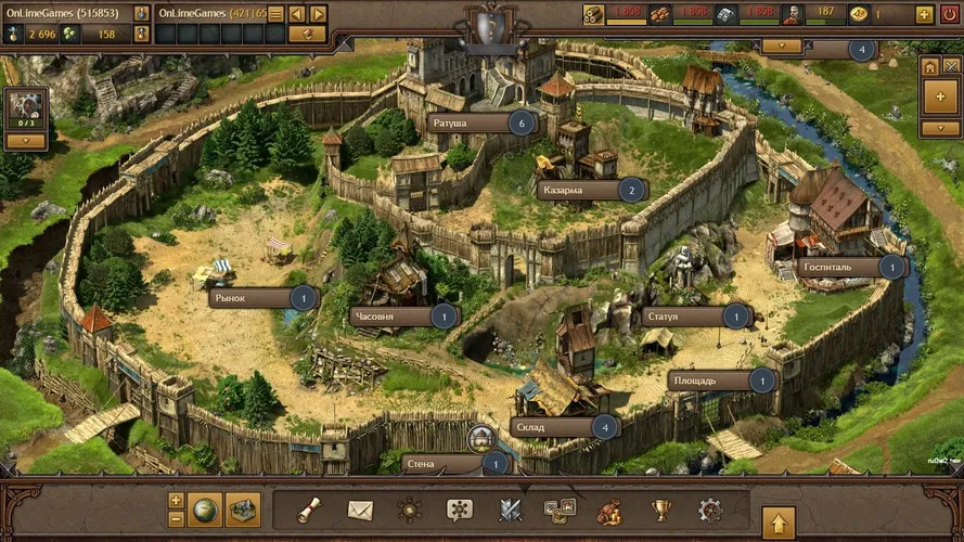 Скриншот игры Tribal Wars 2