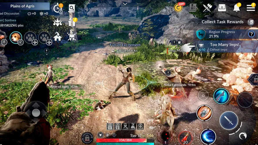 Скриншот игры Black Desert Mobile