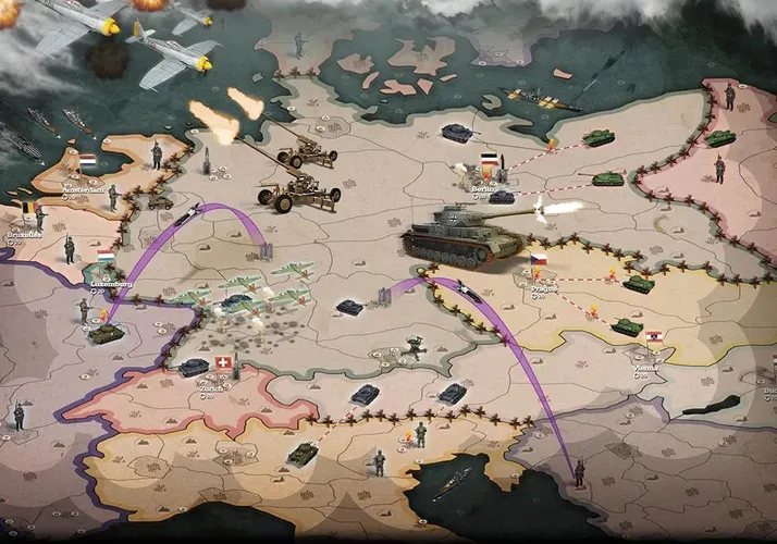 Скриншот игры Call of War