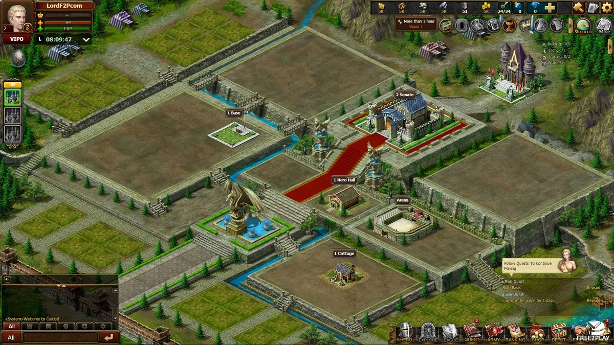 Скриншот 2 из игры Castlot