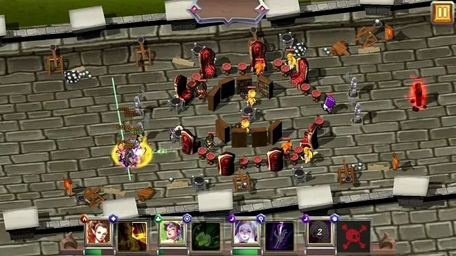 Скриншот игры Crystal Maidens