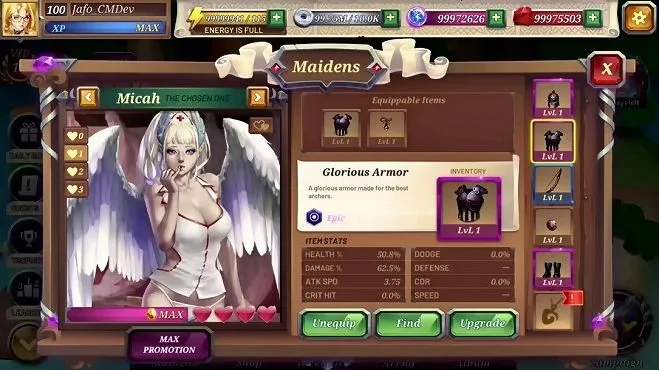 Скриншот игры Crystal Maidens