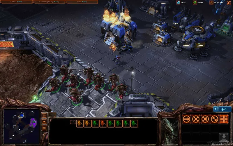 Скриншот игры StarCraft 2
