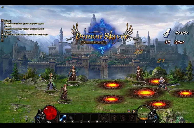 Скриншот игры Demon Slayer