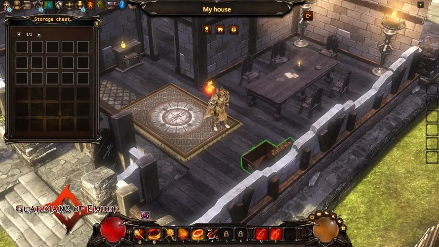 Скриншот игры Guardians of Ember