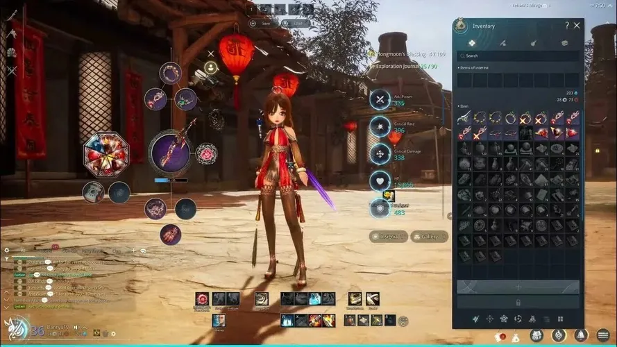 Скриншот игры Blade & Soul NEO
