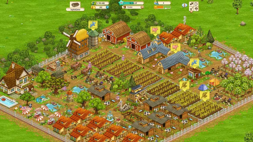 Скриншот игры Big Farm