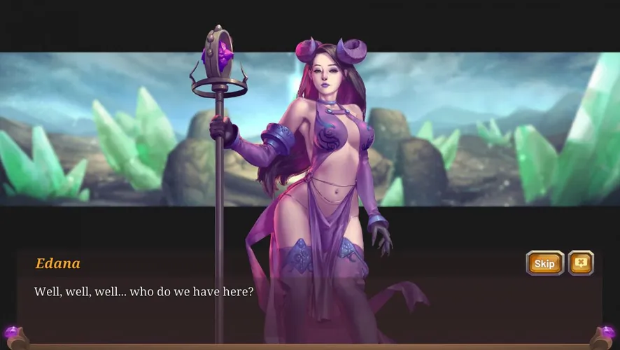 Скриншот игры Crystal Maidens