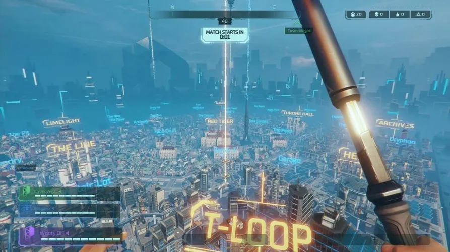 Скриншот игры Hyper Scape