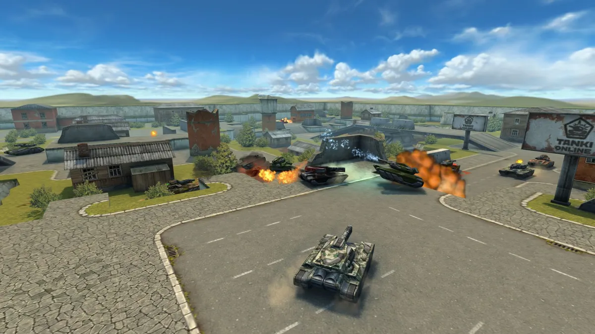 Скриншот 2 из игры Танки онлайн