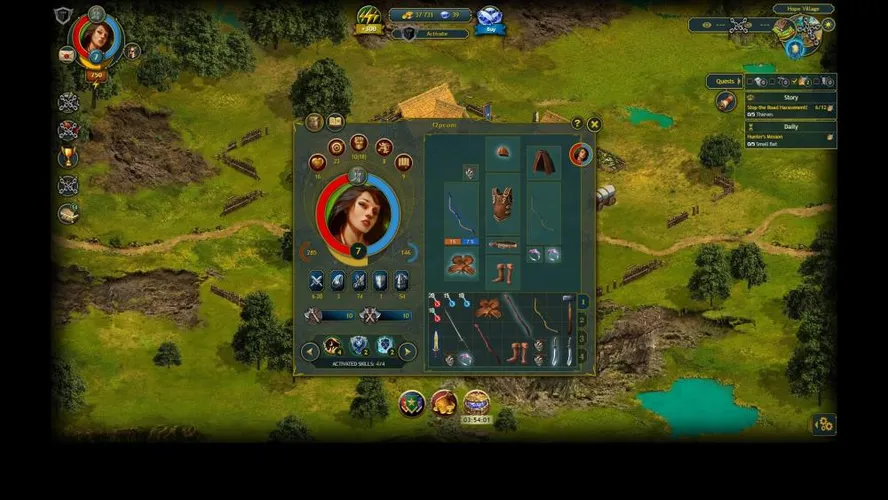 Скриншот игры Imperial Hero II