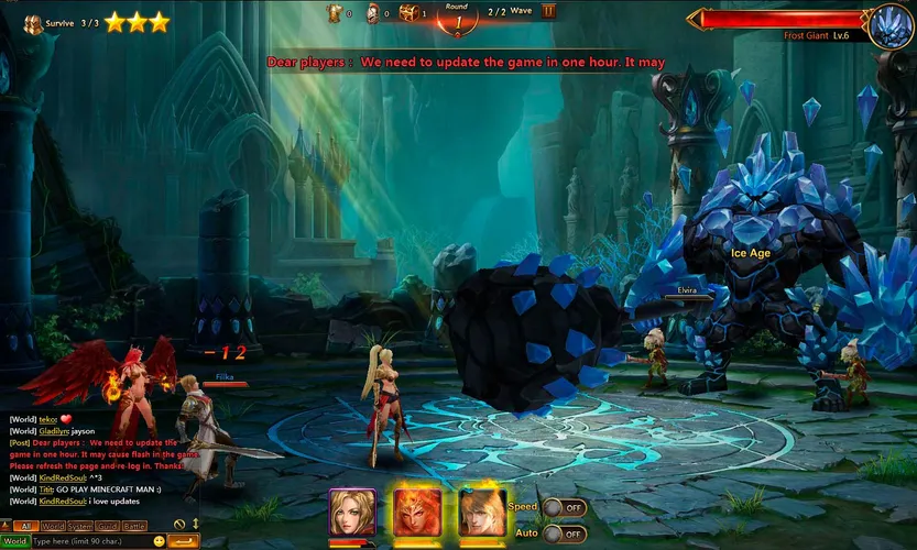 Скриншот игры Лига ангелов 2
