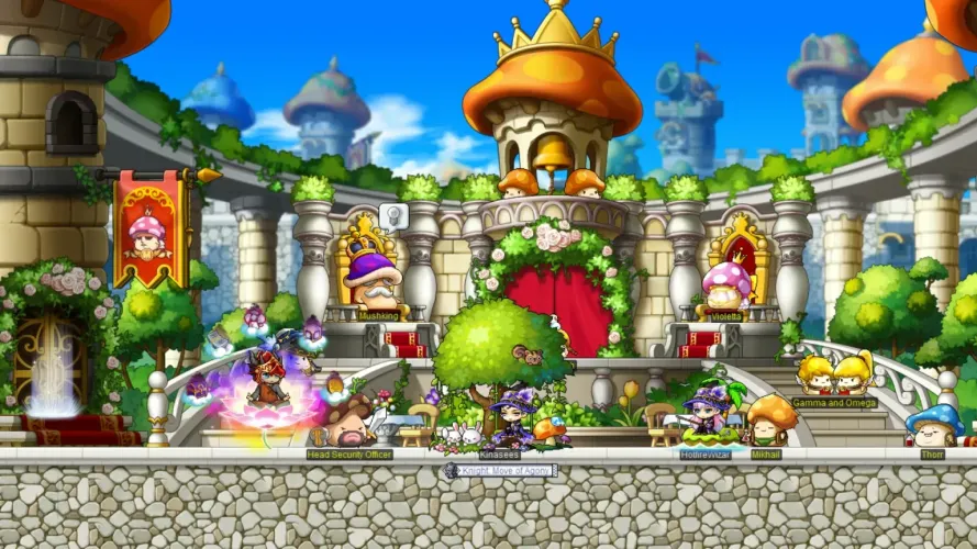 Скриншот игры MapleStory M