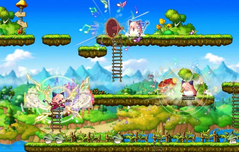 Скриншот игры MapleStory M