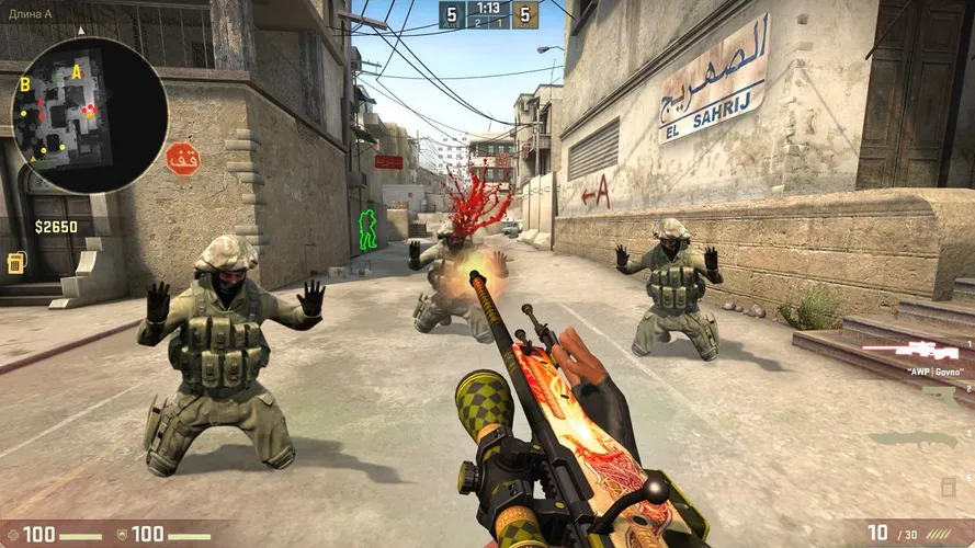Скриншот игры Counter Strike: GO