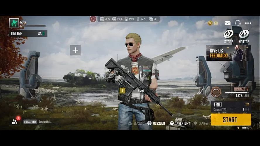 Скриншот игры PUBG: New State Mobile