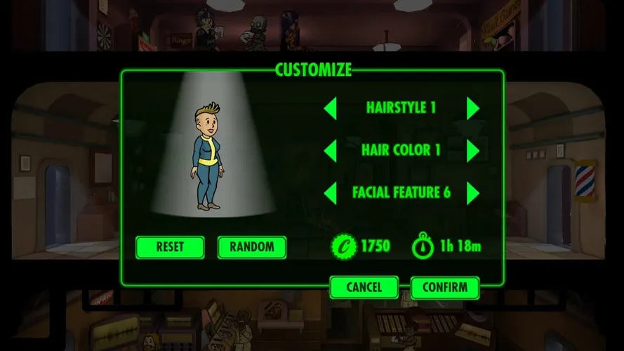 Скриншот игры Fallout Shelter