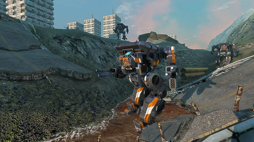 Скриншот игры MechWarrior Online