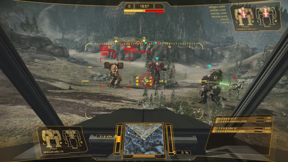Скриншот 3 из игры MechWarrior Online