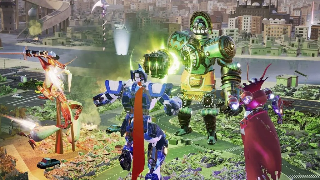 Override Mech City Brawl: страсть моя - гигантский робот!