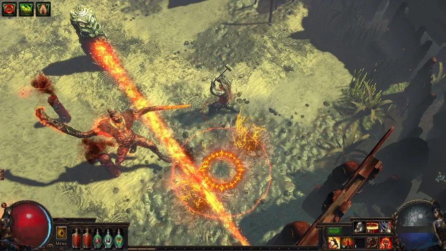 Скриншот игры Path of Exile