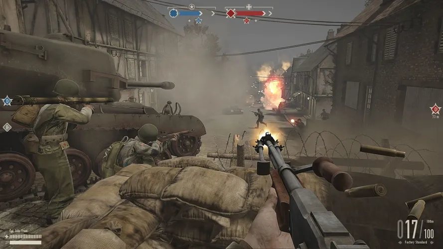 Скриншот игры Heroes and Generals