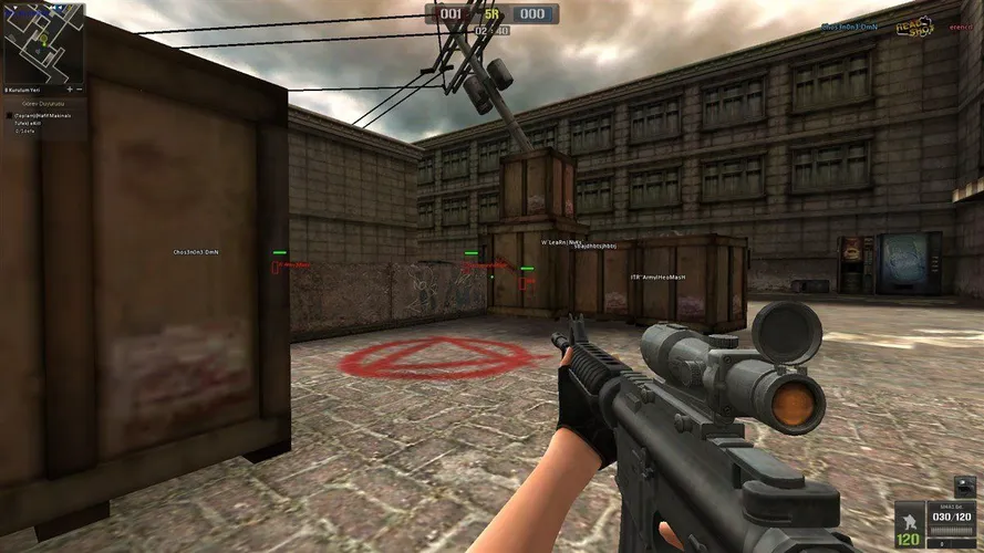 Скриншот игры Point Blank