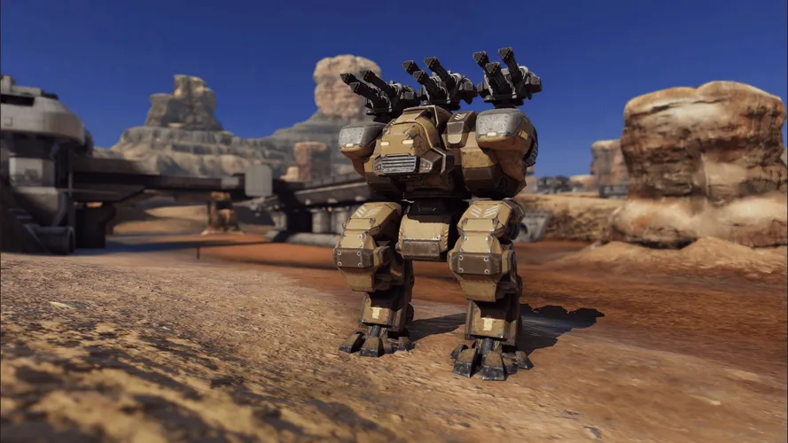 Скриншот игры War Robots