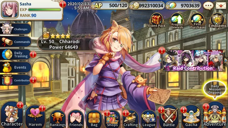 Скриншот игры Sacred Sword Princesses