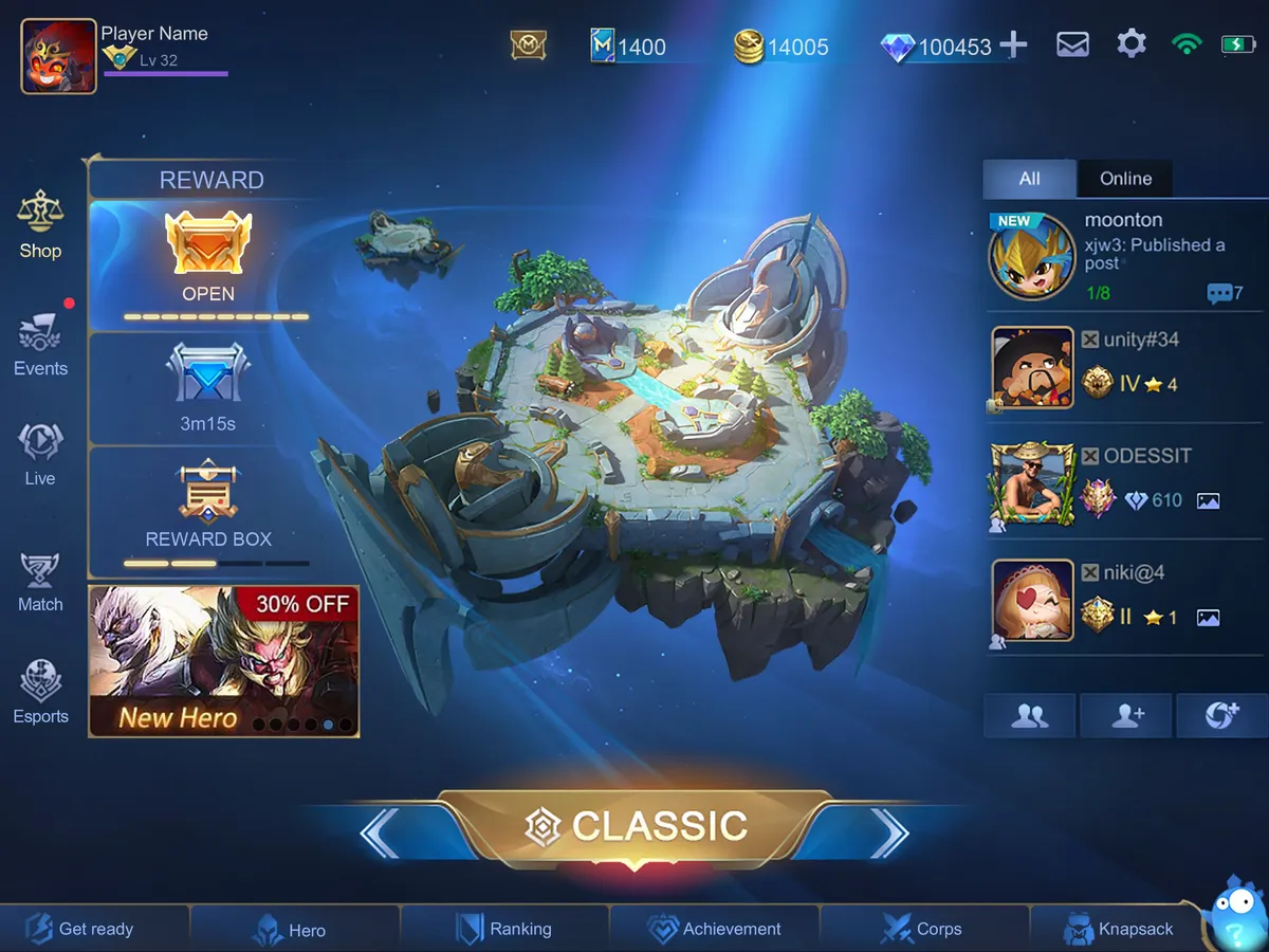 Скриншот 2 из игры Mobile Legends: Bang Bang