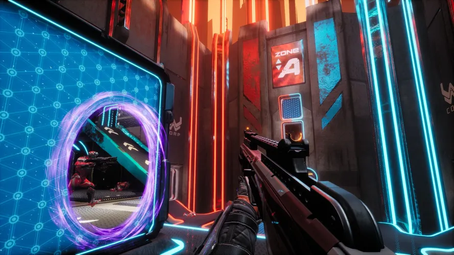 Скриншот игры Splitgate