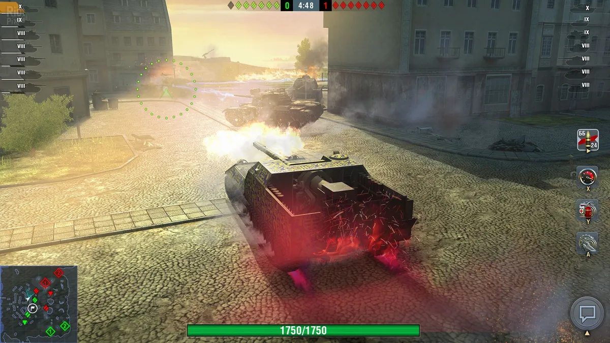 Скриншот 2 из игры World of Tanks Blitz