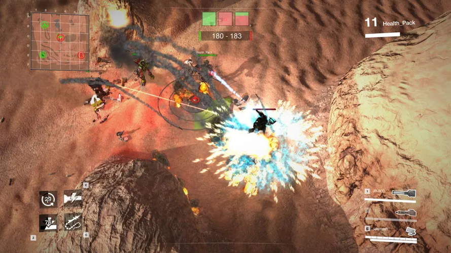 Скриншот игры Techwars: Global Conflict