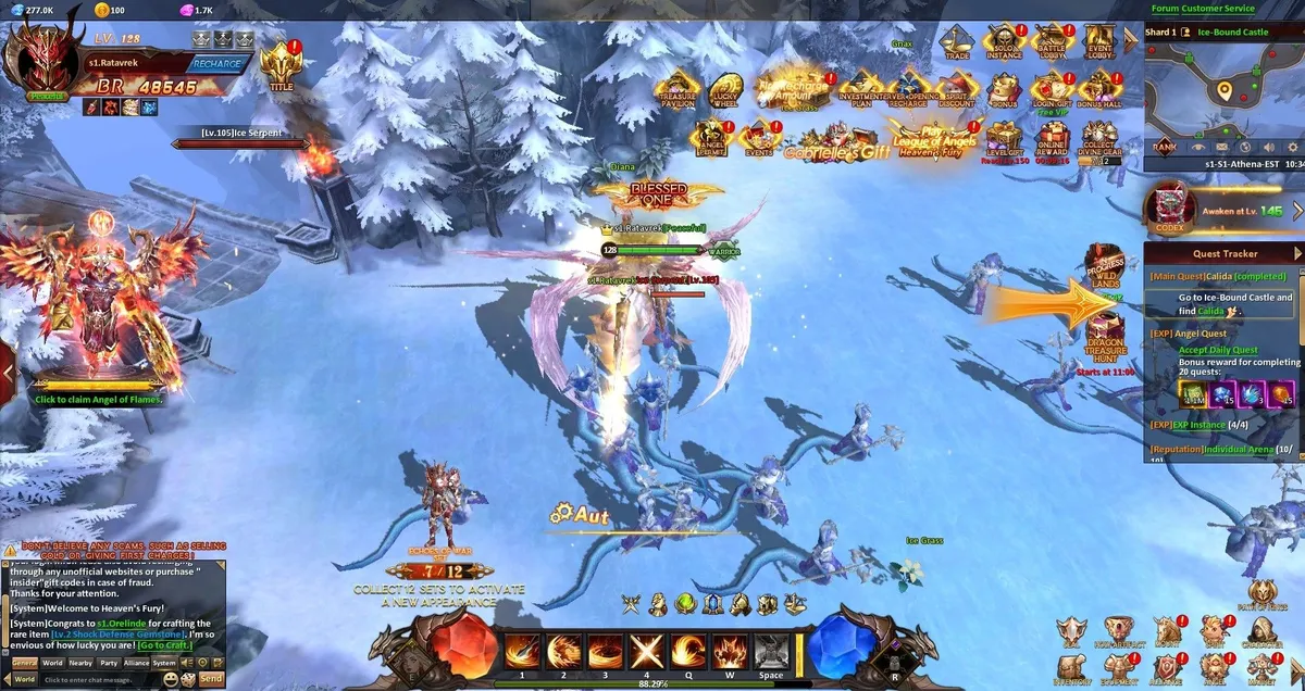 Скриншот 1 из игры Лига ангелов: Ярость небес
