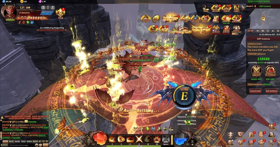 Скриншот игры Лига ангелов: Ярость небес