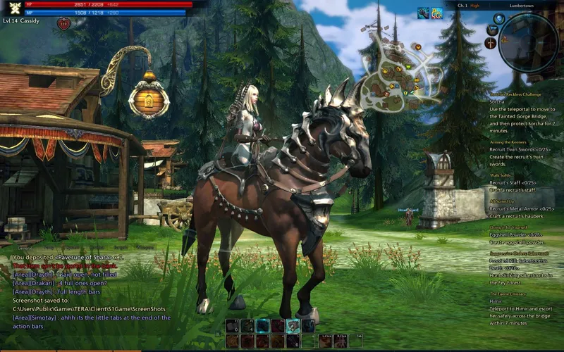 Скриншот игры Tera Online