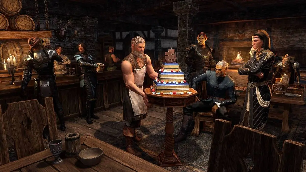 The Elder Scrolls online раздает подарки на свое восьмилетие