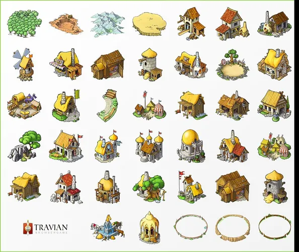 Скриншот игры Travian