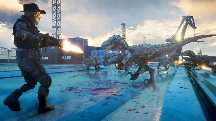 Трое друзей против динозавров: Кооперативный шутер Second Extinction вышел в Steam