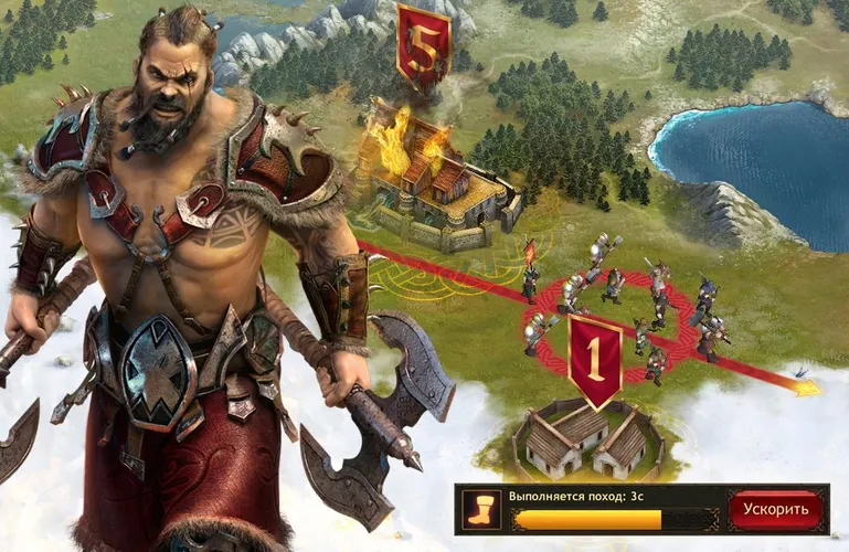 Скриншот игры Викинги: Война кланов