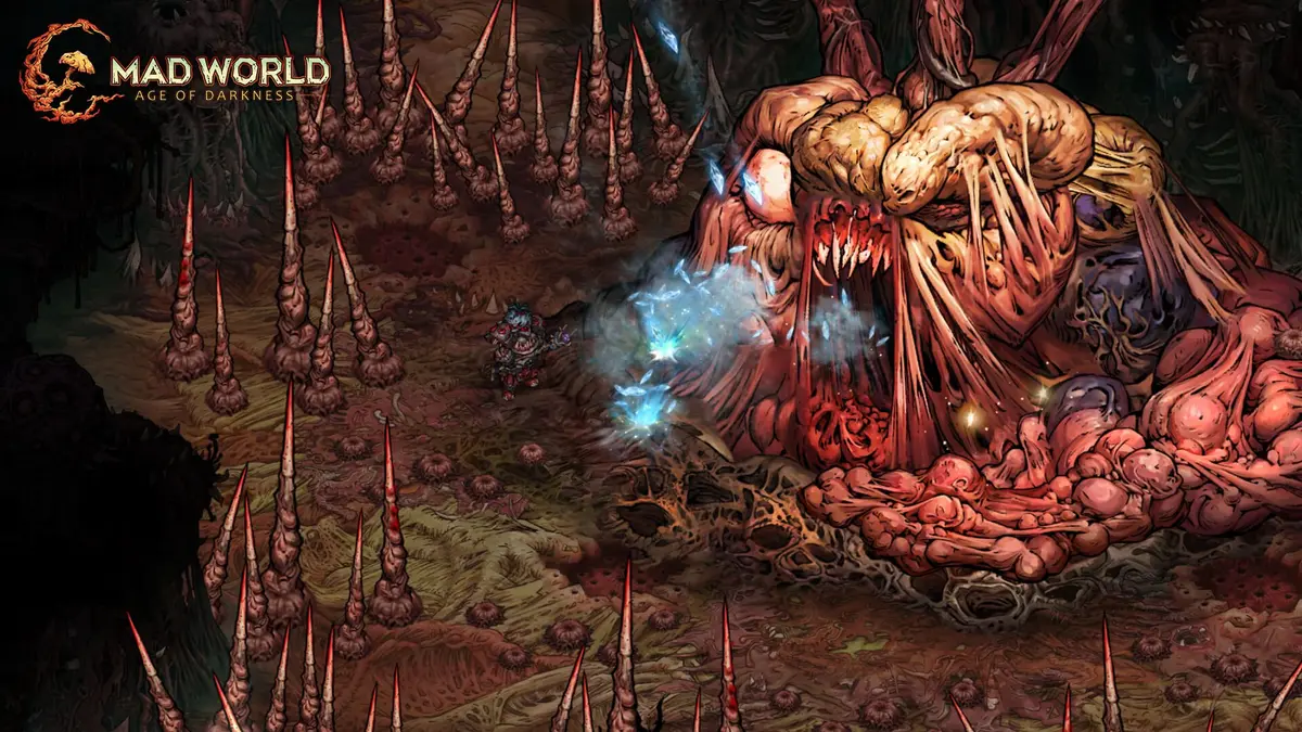 Изометрическая MMORPG Mad World: Age of Darknessd вышла в  Steam