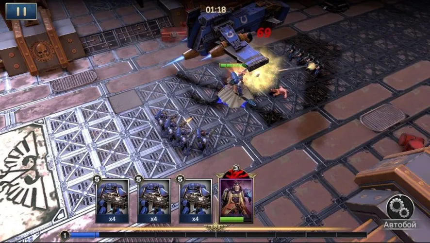 Скриншот игры Warhammer 40,000: Lost Crusade