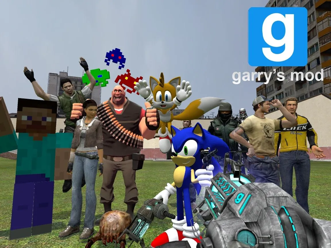 Скриншот 1 из игры Garry’s Mod